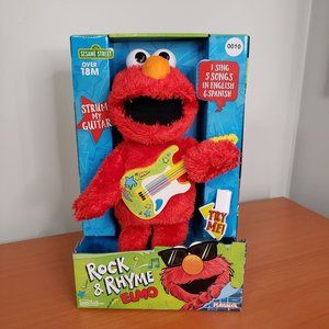 Sesame Street Rock Rhyme Elmo Talks/Sings English/Spanish Guitar 14